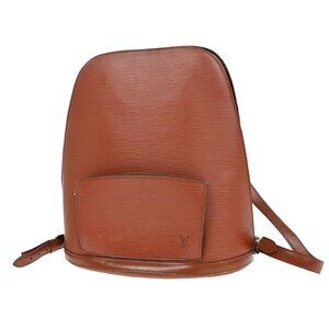 LOUIS VUITTON LV Gobelins Backpack Bag Epi Leather Brown France M52293 09EF420